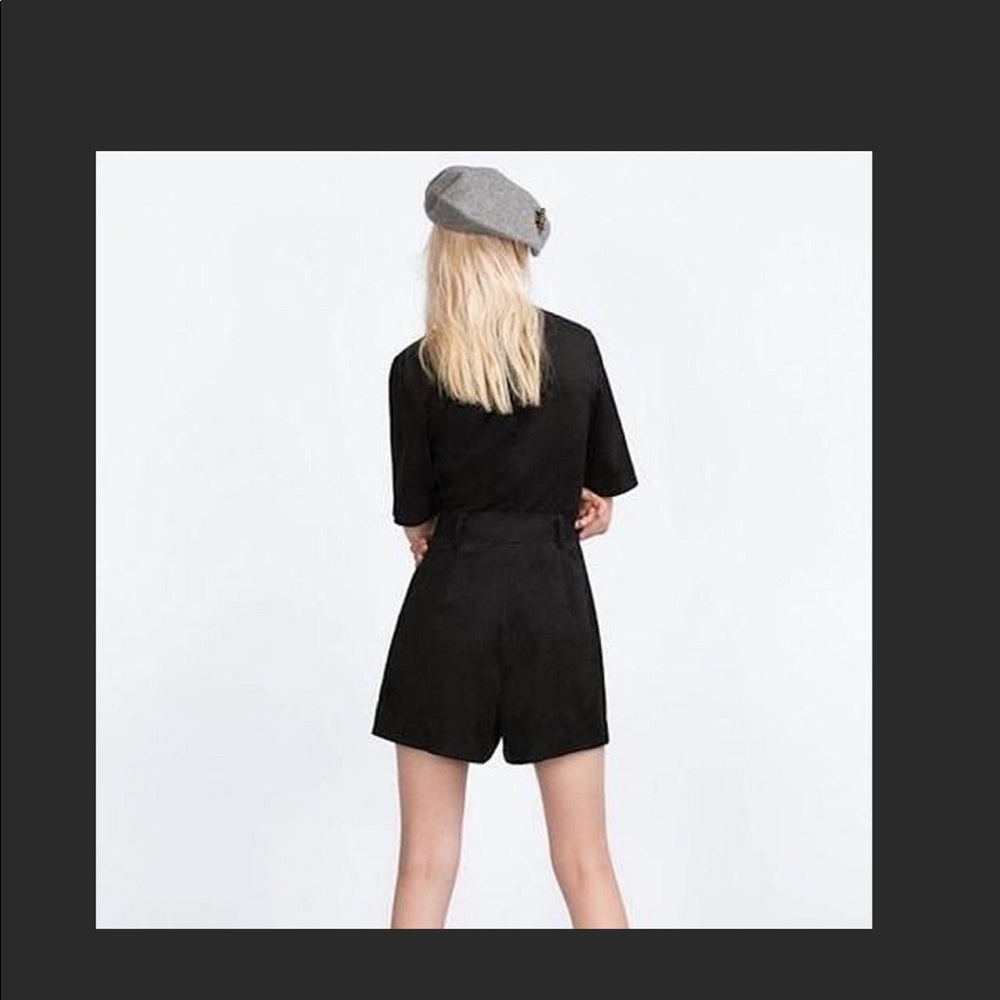 Zara Trafaluc Black Romper - Picture 9 of 12